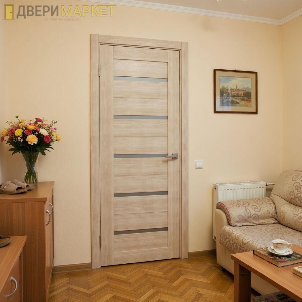 Vida-1 (Беленый дуб/матовое стекло) — изображение 4