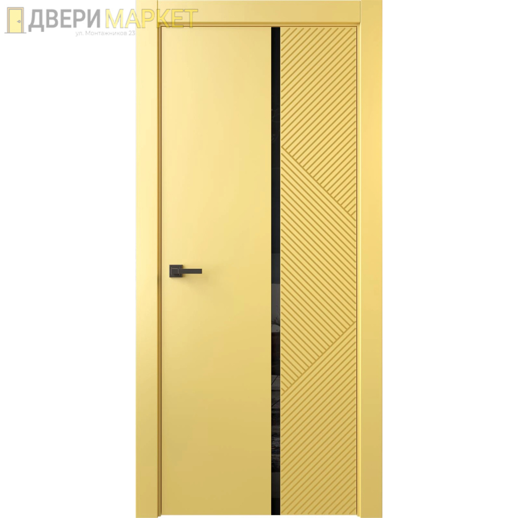 Межкомнатная дверь Altro 9 SF фабрика Лорд желтая