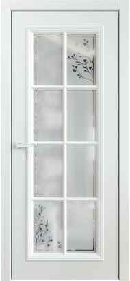 Межкомнатная дверь Лорд Novita Felicia 9 | стекло «Rami»