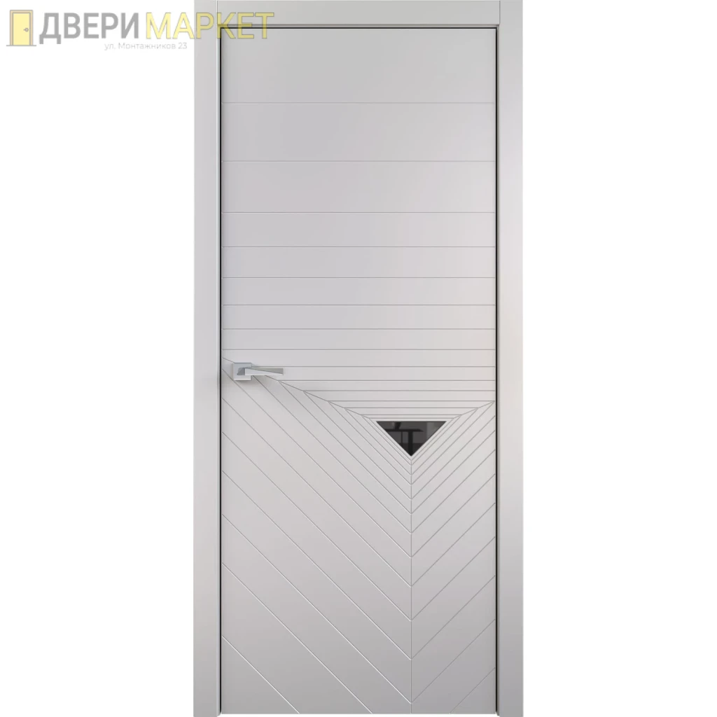 Межкомнатная дверь Figura Intarsio 4 | Остекленная