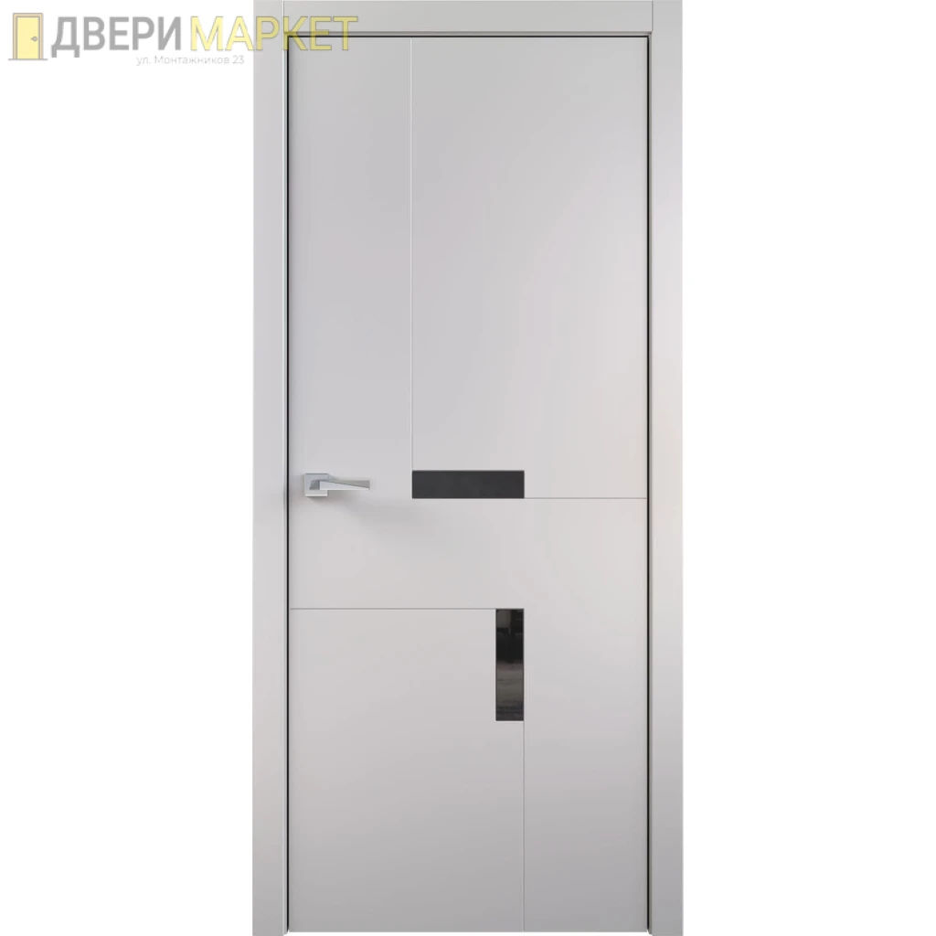 Межкомнатная дверь Figura Intarsio 7 | Остекленная