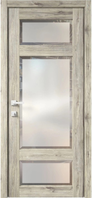 Межкомнатная дверь Лорд Kantri 10 | Стекло «Фацет»