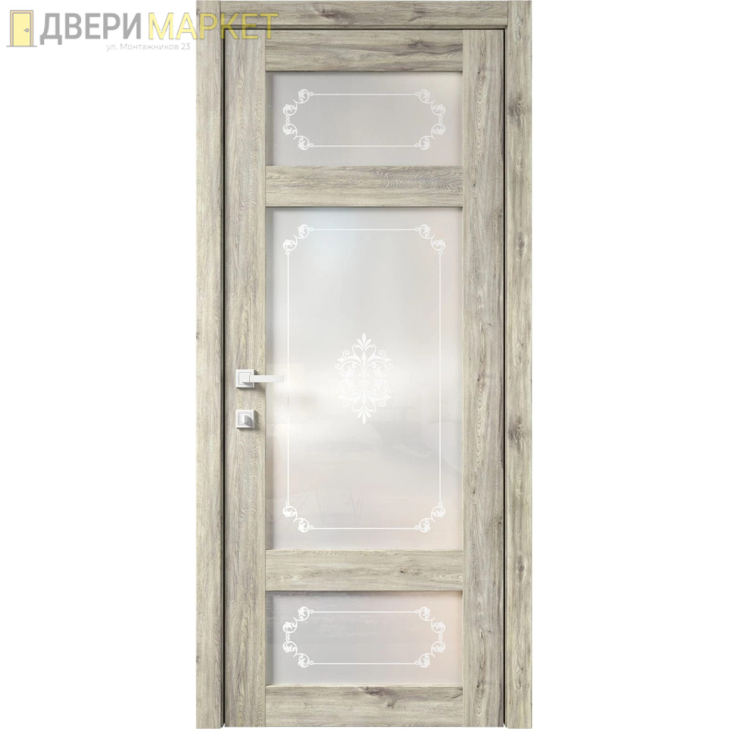 Дверь Лорд Kantri 10 | Стекло «Грация»