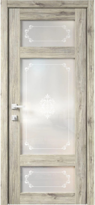 Дверь Лорд Kantri 10 | Стекло «Грация»
