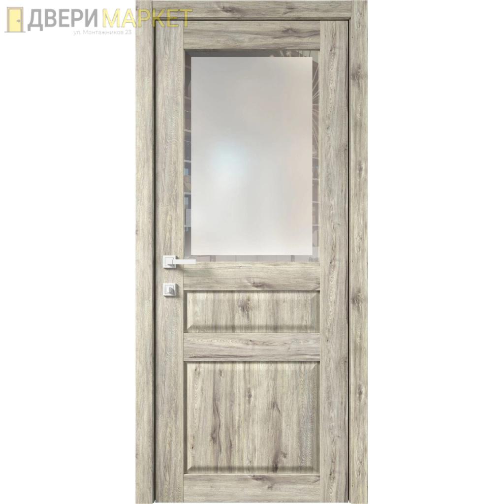 Межкомнатная дверь Лорд Kantri 15 | Стекло «Фацет»