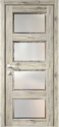 Межкомнатная дверь Лорд Kantri 8 | Стекло «Фацет»