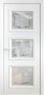 Межкомнатная дверь Лорд Mia Maria 2 | стекло «Aura»