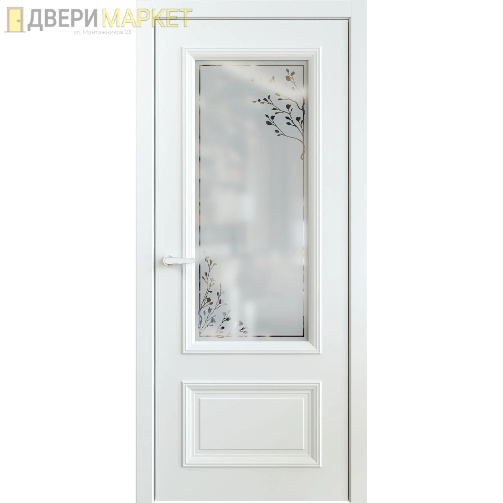 Межкомнатная дверь Novita Felicia 7 | стекло «Rami» Лорд