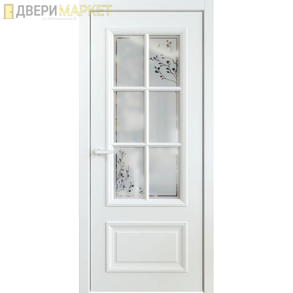 Межкомнатная дверь Лорд Novita Felicia 8 | стекло «Rami»