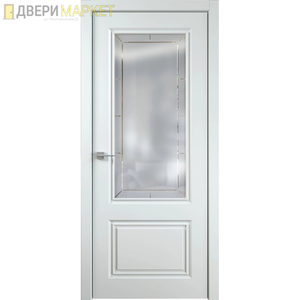 Межкомнатная дверь Лорд Renaissance 1 | Стекло «Filippo»