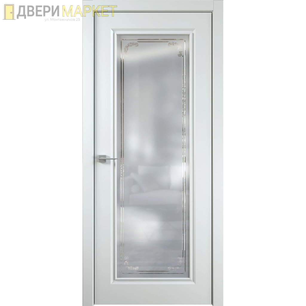 Межкомнатная дверь остекленная Renaissance 5 | Стекло «Giovanni»