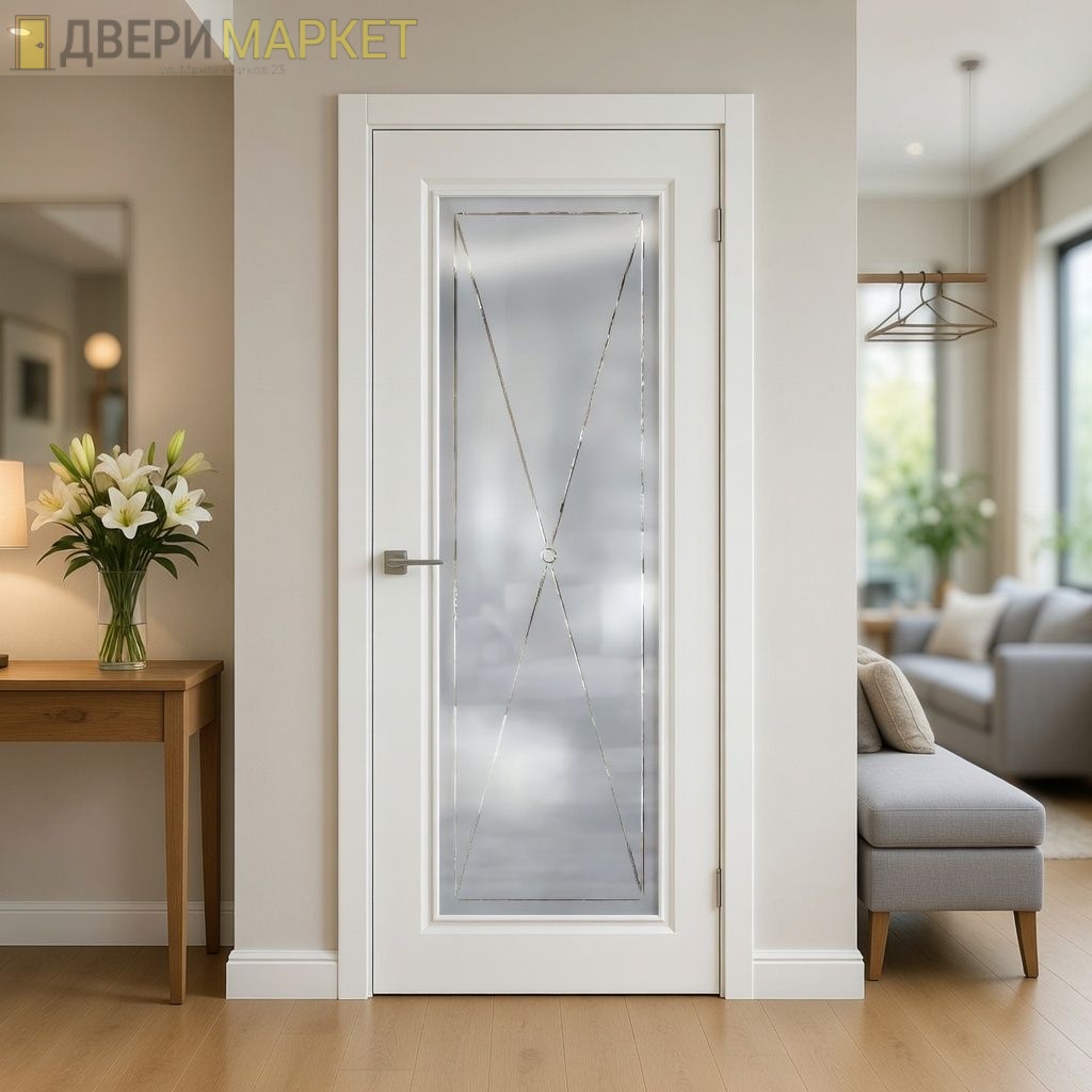 Межкомнатная дверь Renaissance 5 | Стекло «Donato»