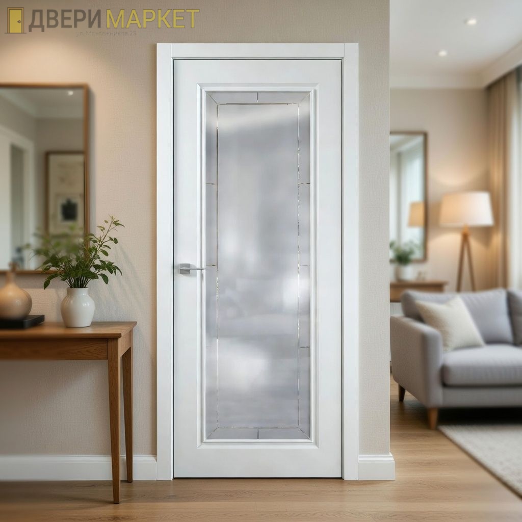 Межкомнатная дверь фабрика Лорд Renaissance 5 | Стекло «Filippo»