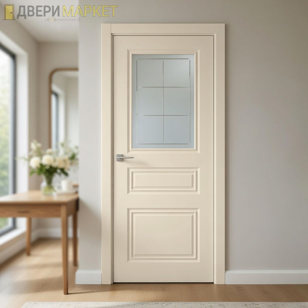 Межкомнатная дверь Renaissance 7 | Стекло «Leon»