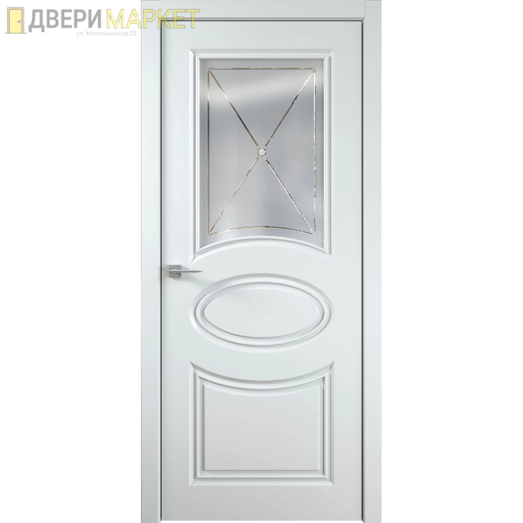 Межкомнатная дверь Lord Renaissance 8 | Стекло «Donato»