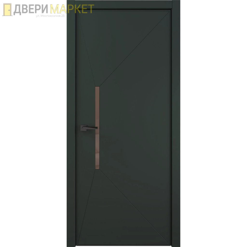 Межкомнатная дверь темная Лорд Tocco 6