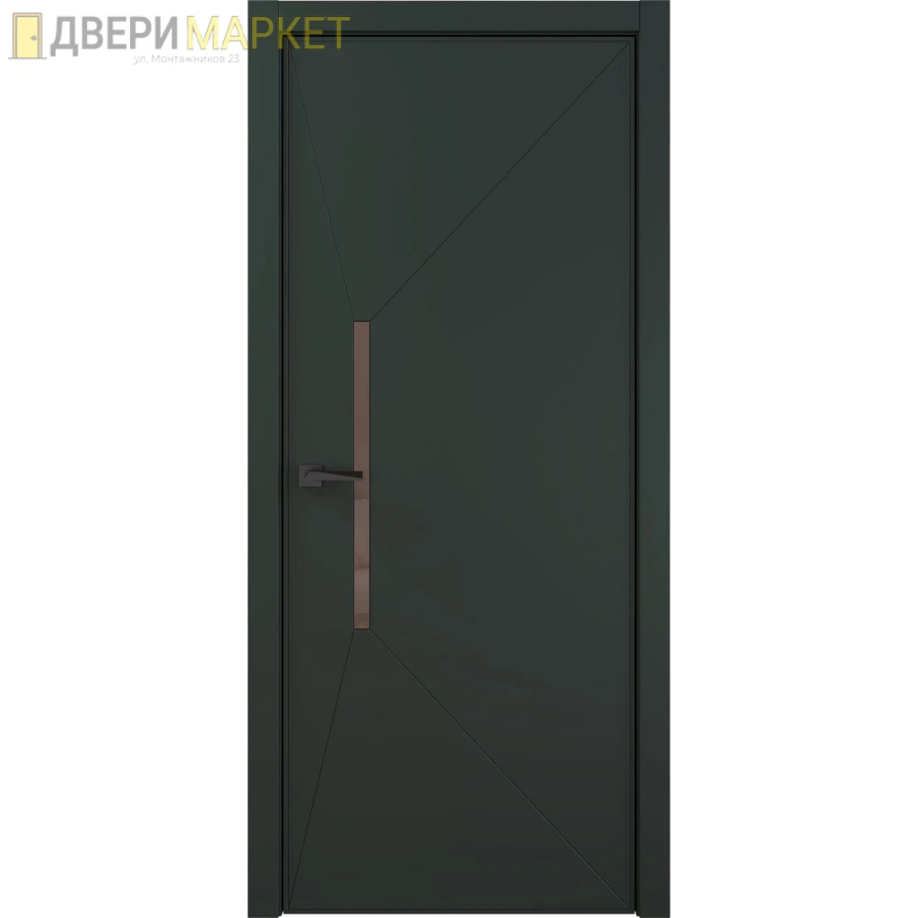 Межкомнатная дверь темная Лорд Tocco 6