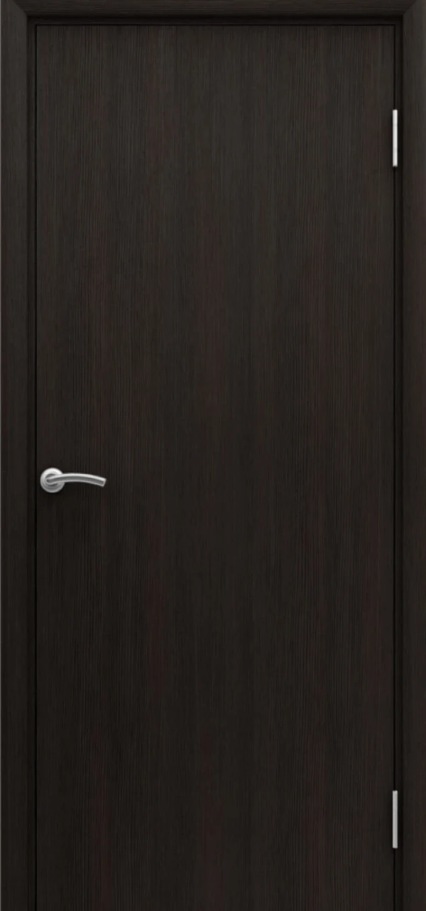 Межкомнатная дверь AquaDoor влагостойкая гладкая глухая, цвет Венге