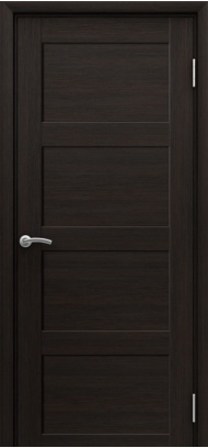 Межкомнатная дверь Zargo модель QUATRO, цвет Венге