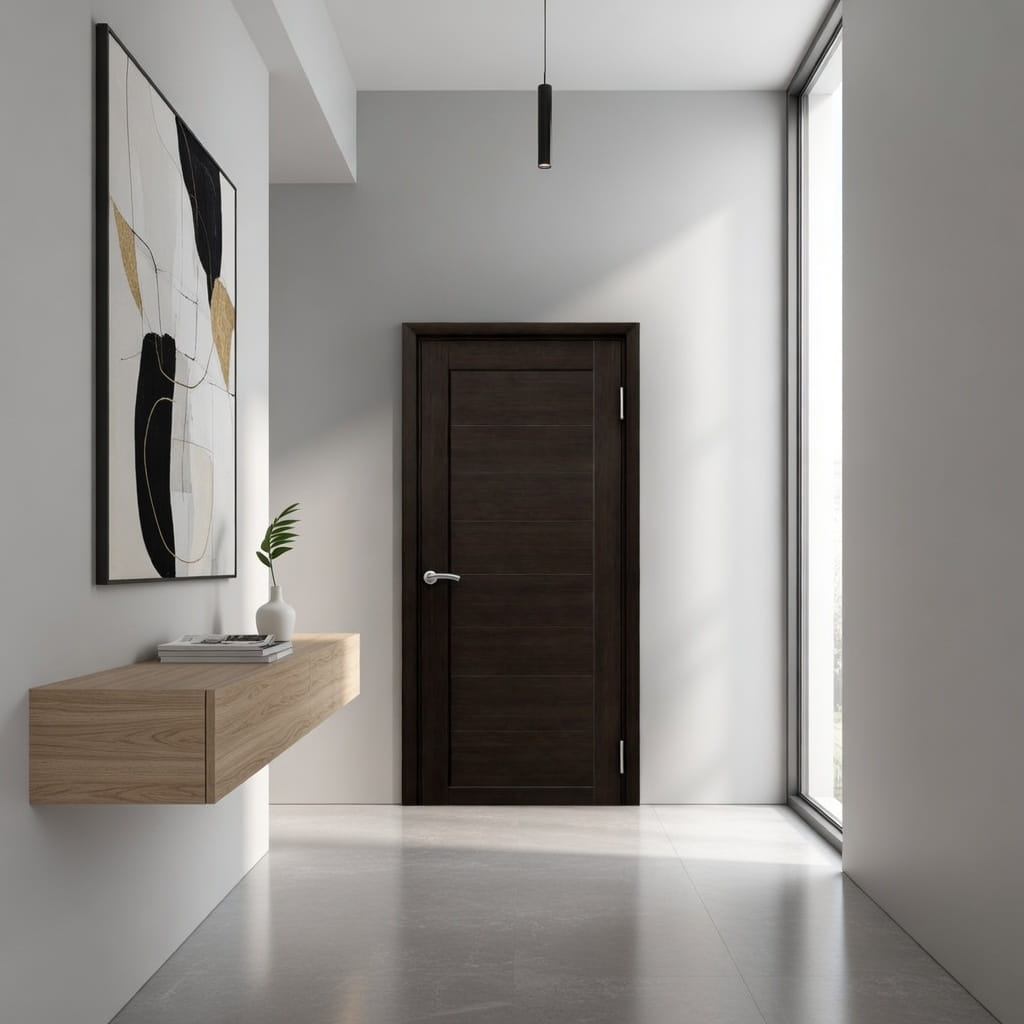 Влагостойкая дверь Zargo модель NOVE, цвет Венге2