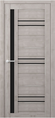 Невада Soft Touch Графит Черное стекло