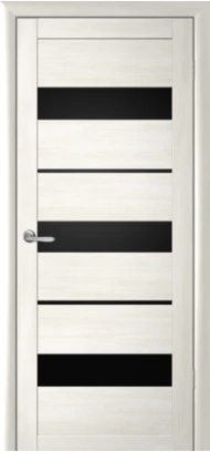 Прага Белый кипарис черное стекло