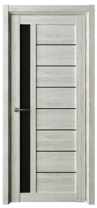 Севилья дуб нордик стекло черное