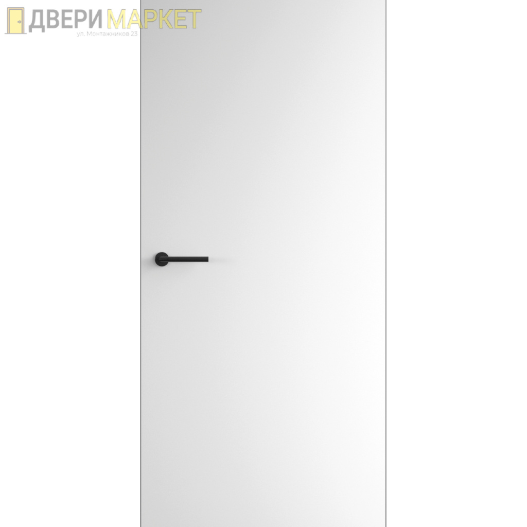 Скрытая дверь Albero Эмаль Белая