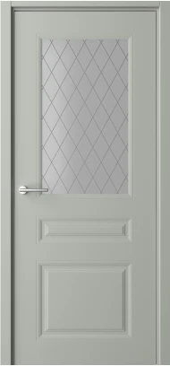 Стиль 2 серый стекло рубин