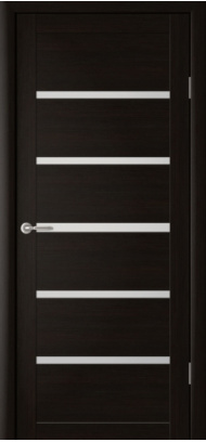 Вена кипарис темный стекло матовое