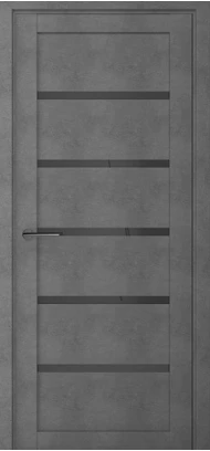 Вена темный Бетон стекло графитовое