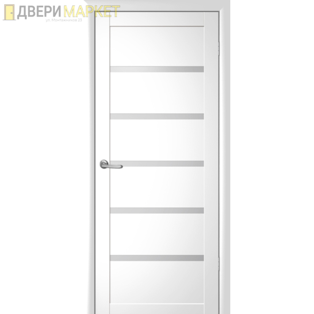 Вена Vinyl Белый Стекло матовое