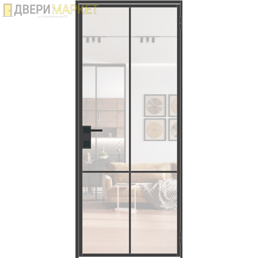 Алюминиевая перегородка ALVEO 2