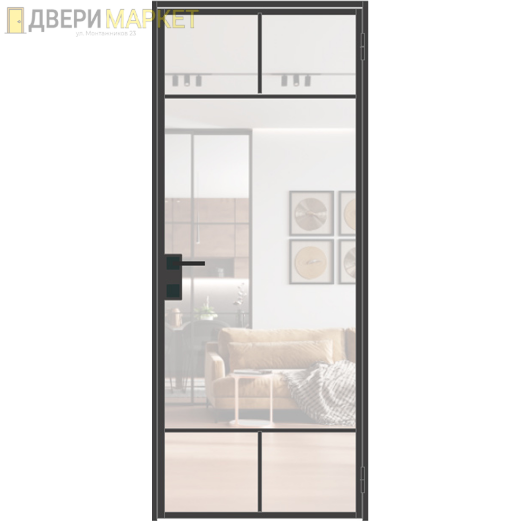 Алюминиевая перегородка ALVEO 5