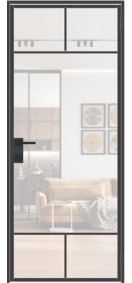 Алюминиевая перегородка ALVEO 5