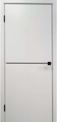 Межкомнатная дверь глухая Симпл Белый матовый
