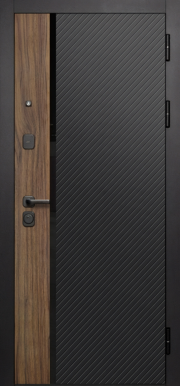 Входная дверь в квартиру Колорадо мдф/мдф белая матовая