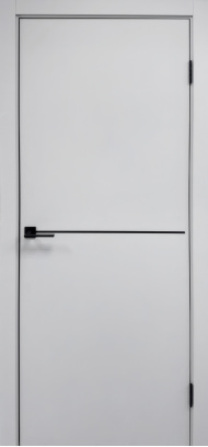 Межкомнатная дверь Азурит 1 Шарли светлый