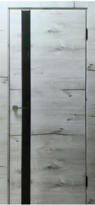 Межкомнатная дверь Мираж 6 Канадский дуб арктик