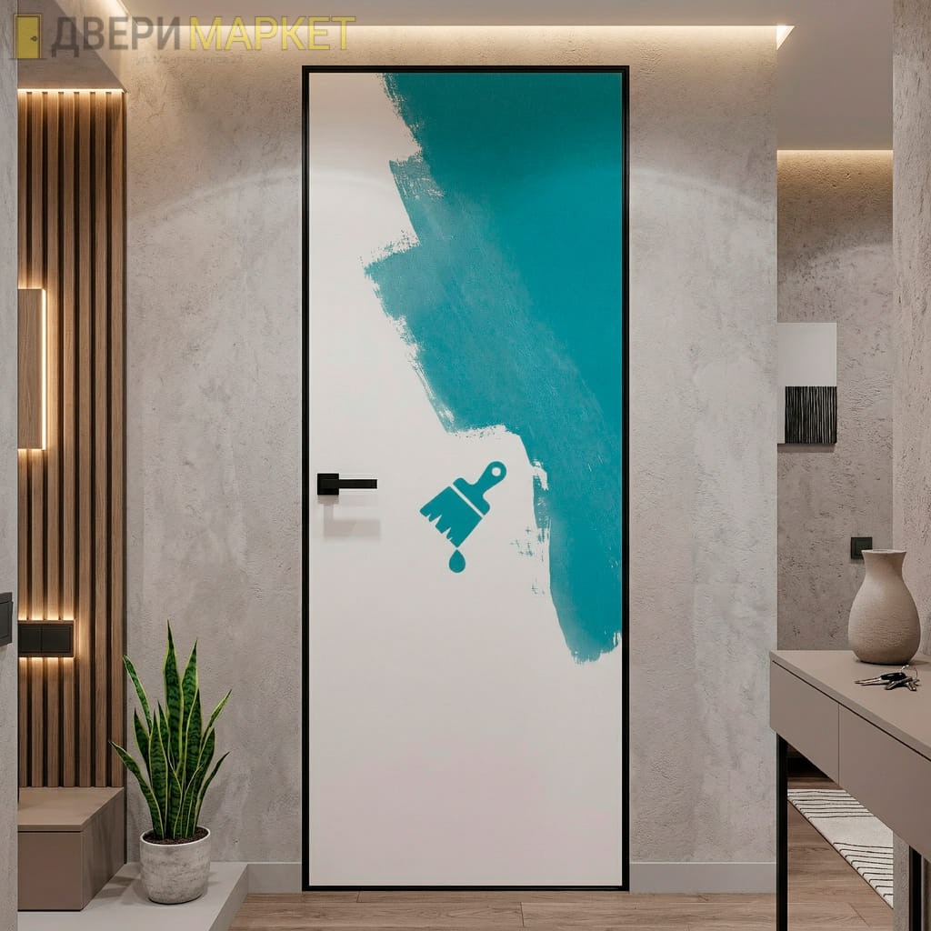 Комплект INVIZIBLE REVERS 42 мм ГРУНТ (Алюминиевая-кромка-ЧЕРНЫЙ с 4х сторон)