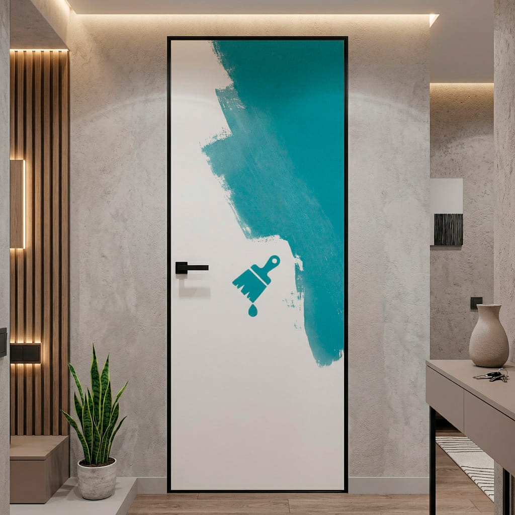 Комплект INVIZIBLE REVERS 42 мм ГРУНТ (Алюминиевая-кромка-ЧЕРНЫЙ с 4х сторон)