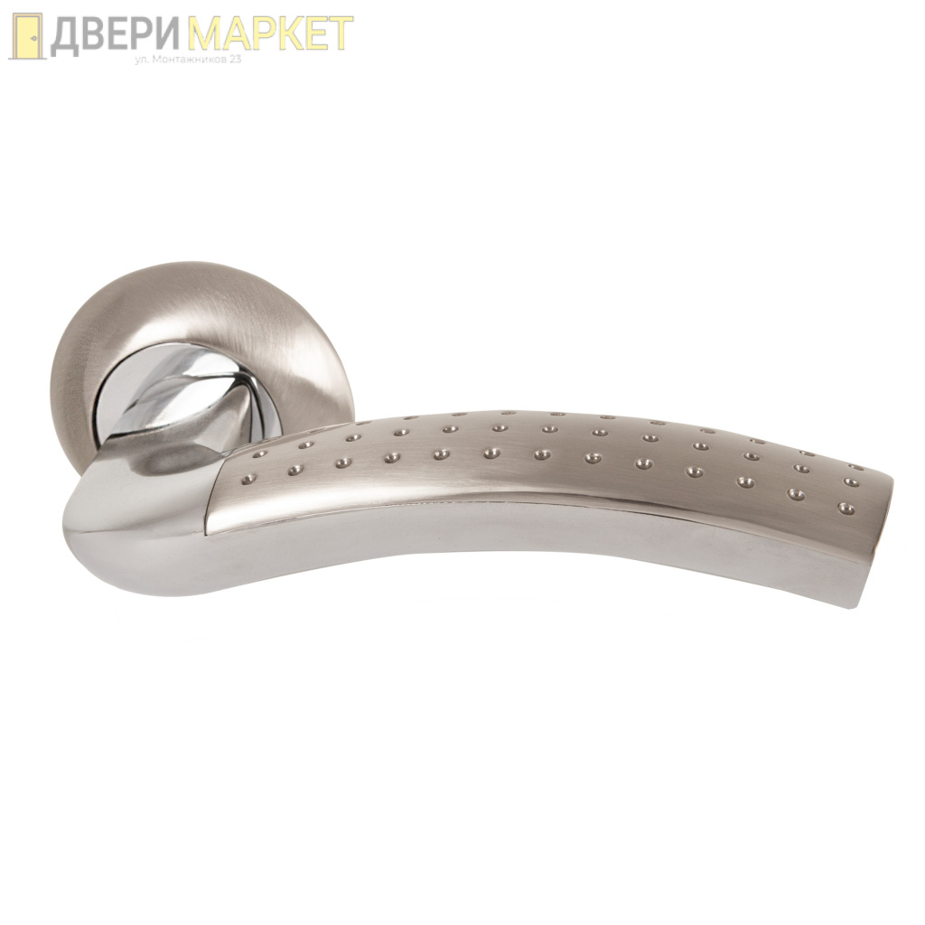 Ручка Armadillo (Армадилло) раздельная R.LD54.Libra26 (Libra LD26) SN/CP-3 матовый никель/хром