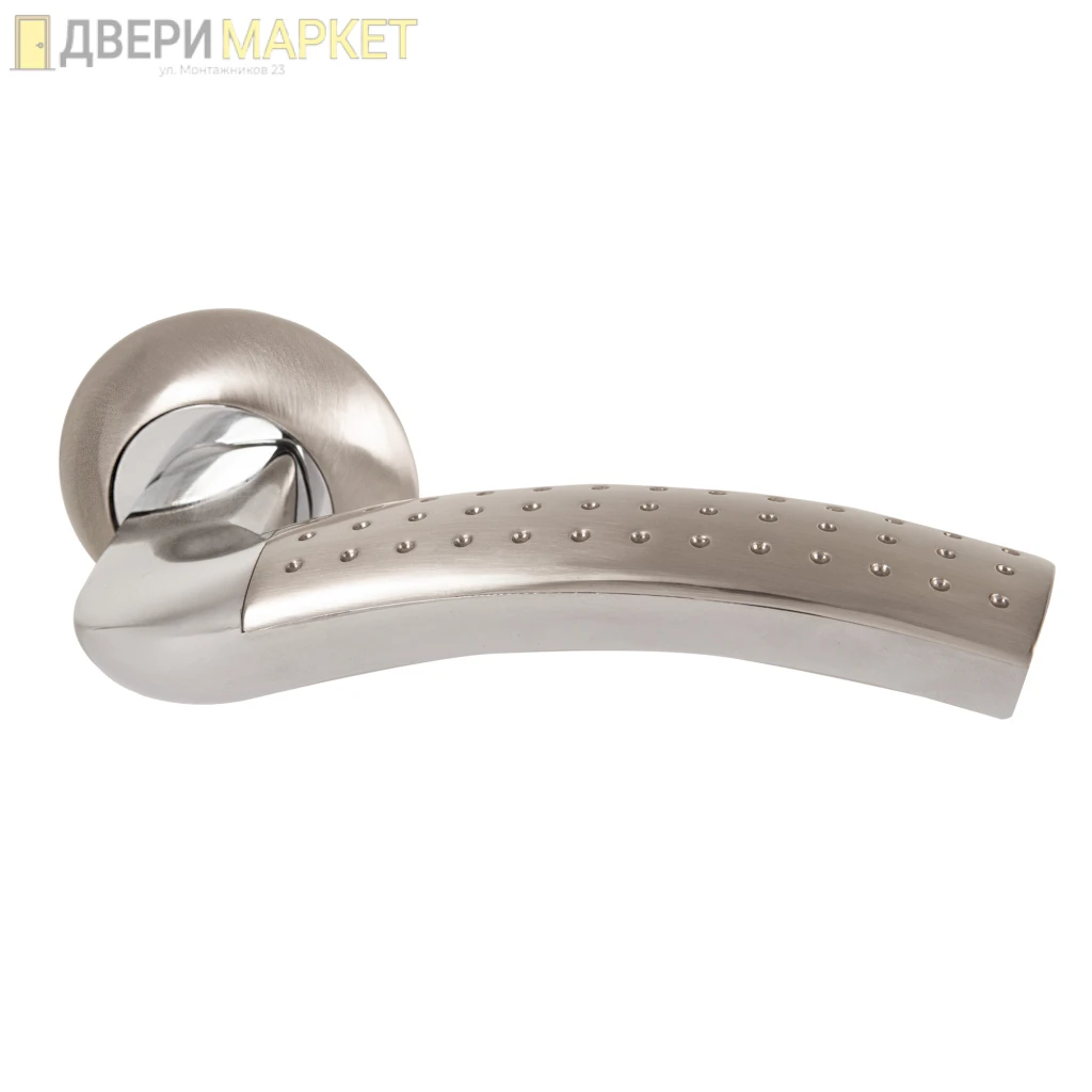 Ручка Armadillo (Армадилло) раздельная R.LD54.Libra26 (Libra LD26) SN/CP-3 матовый никель/хром