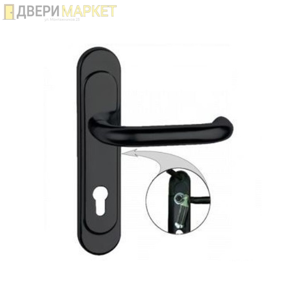 Ручка Crit-M (Крит-М) на планке Р85-5858У-Чш