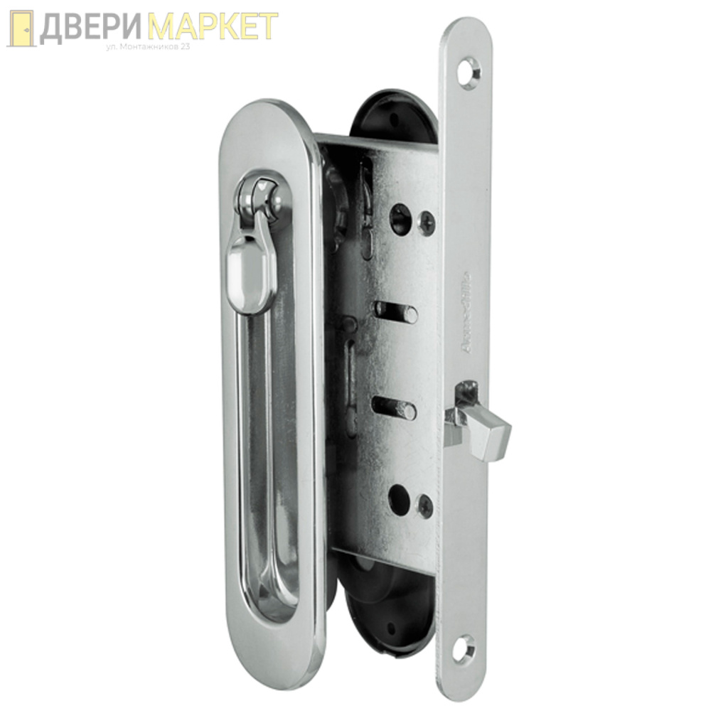 Набор Armadillo (Армадилло) для раздвижных дверей SH.LD152.KIT011-BK (SH011-BK) СP-8 хром