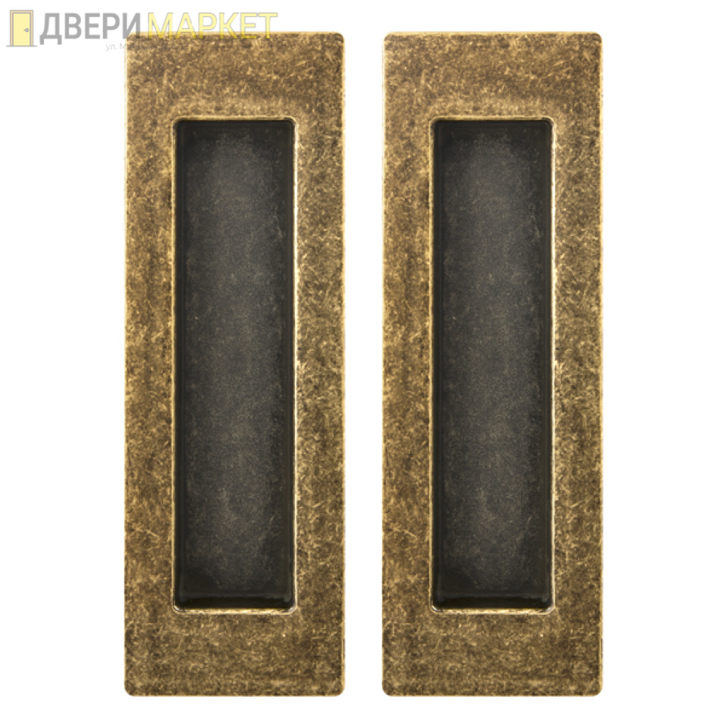 Ручка Armadillo (Армадилло) для раздвижных дверей SH.URB153.010 (SH010 URB) OB-13 античная бронза
