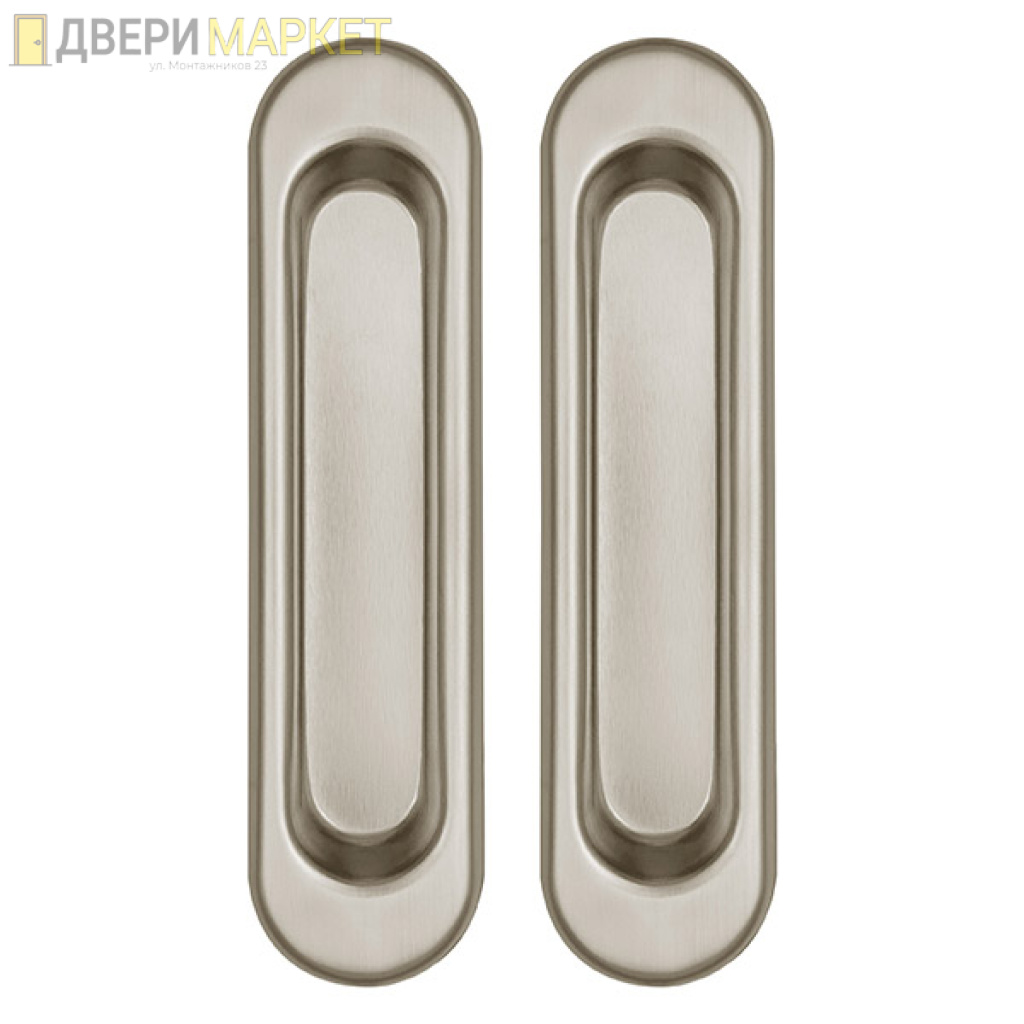 Ручка Punto (Пунто) для раздвижных дверей SH.SL152.010 (Soft LINE SL-010) SN матовый никель