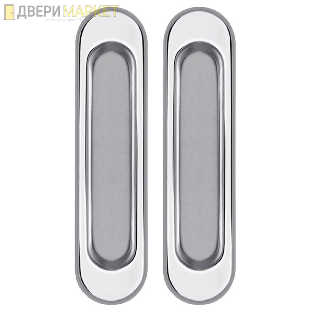 Ручка Punto (Пунто) для раздвижных дверей SH.SL152.010 (Soft LINE SL-010) СP хром
